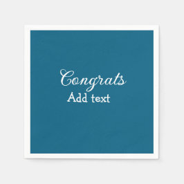 Guardanapo De Papel A graduação mínima simples de parabéns adiciona