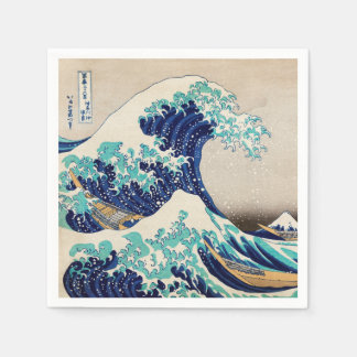 Guardanapo De Papel A Grande Onda de Kanagawa