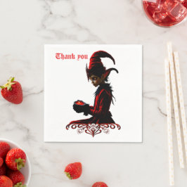 Guardanapo De Papel A hora escura do natal.