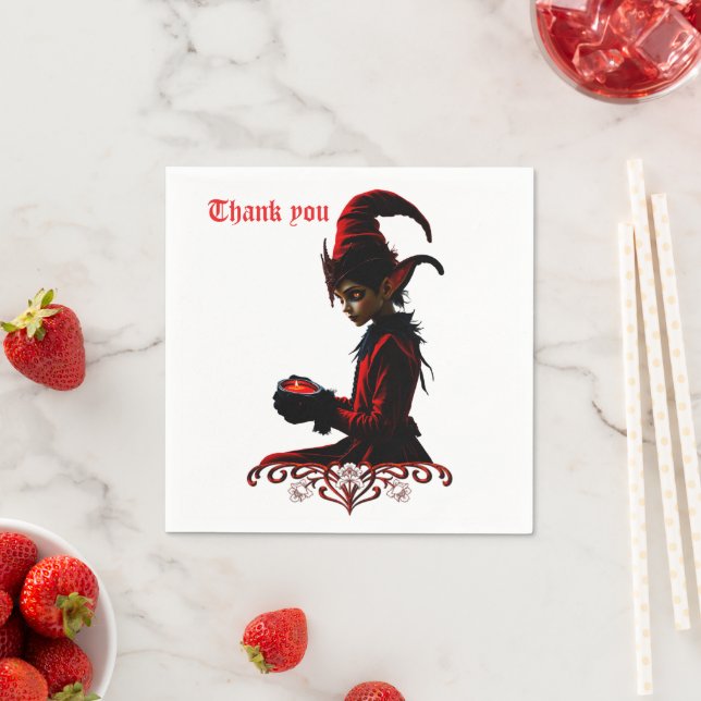 Guardanapo De Papel A hora escura do natal. (Insitu)