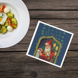 Guardanapo De Papel A lista de verificação do papai noel do Victoria