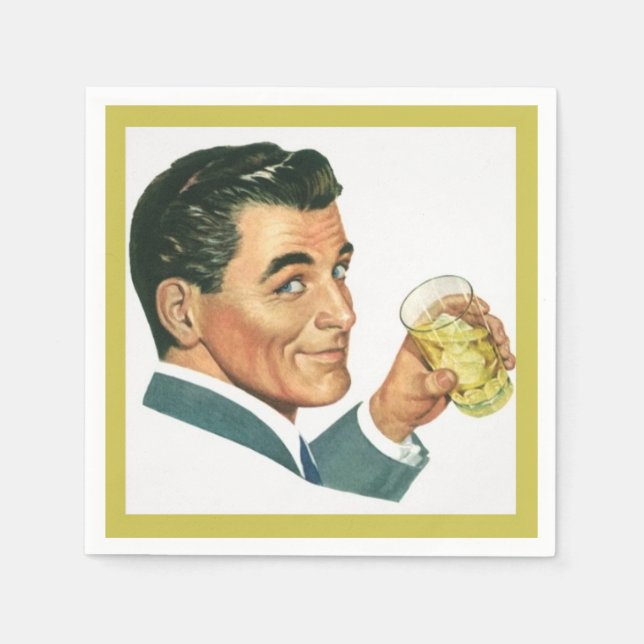 Guardanapo De Papel A Manly (Frente)