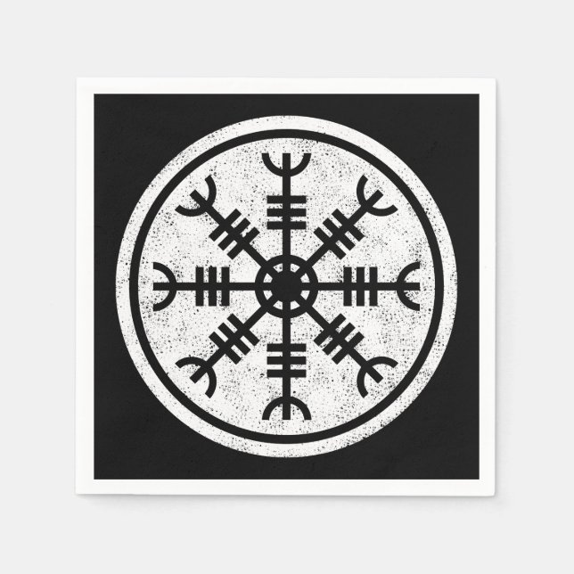 Guardanapo De Papel A Mão De Awe (Frente)