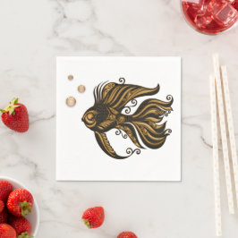 Guardanapo De Papel A maravilha mecânica do peixe-galo-do-oceano.