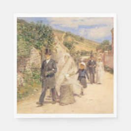 Guardanapo De Papel A Marcha Nupcial (Cena de Casamento)