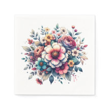 A melhor mãe de sempre, aquarela floral