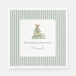 Guardanapo De Papel A New Chapter Baby Shower Lunch