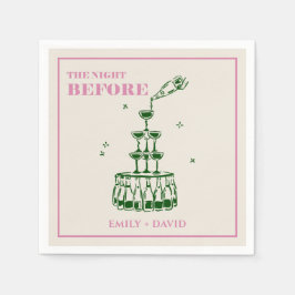 Guardanapo De Papel A Noite Antes do Casamento de Napkins