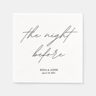 Guardanapo De Papel A Noite Antes do Cocktail Napkin