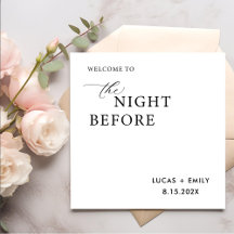 A Noite Antes do Ensaio Jantar Personalizado