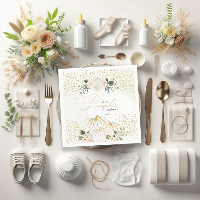 Guardanapo De Papel A Pequena Abóbora Está A Caminho (Criador carregado)