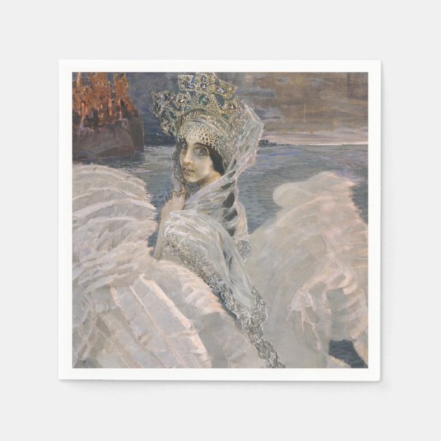 Guardanapo De Papel A Princesa Cisne (Frente)