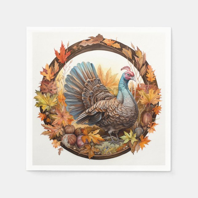 Guardanapo De Papel A recompensa da natureza: Colheita de Delitos (Frente)