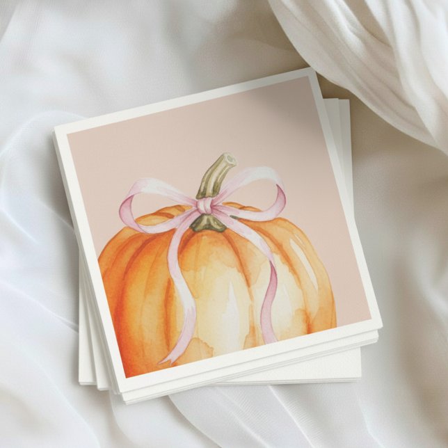 Guardanapo De Papel A Sweet Little Pumpkin is on the Way (Criador carregado)
