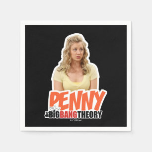 Guardanapo De Papel A Teoria do Big Bang Penny