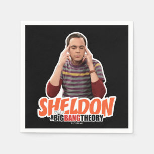 Guardanapo De Papel A Teoria do Big Bang Sheldon