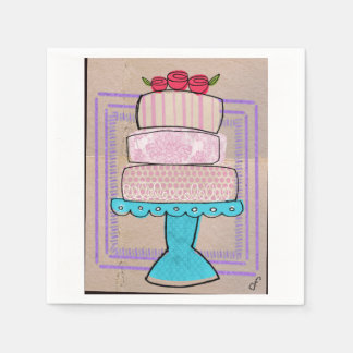 Guardanapo De Papel A Torre Pastel Padrão