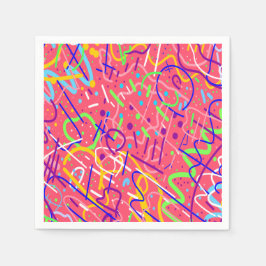 Guardanapo De Papel A vida é uma festa