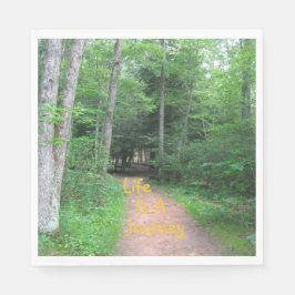 Guardanapo De Papel A Vida É Uma Viagem 2