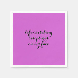 Guardanapo De Papel A vida está chegando 2