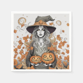 Guardanapo De Papel A witch's love