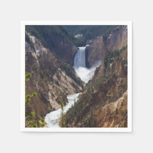 Guardanapo De Papel Abaixe quedas Yellowstone