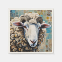 Abate de papel de ovelha