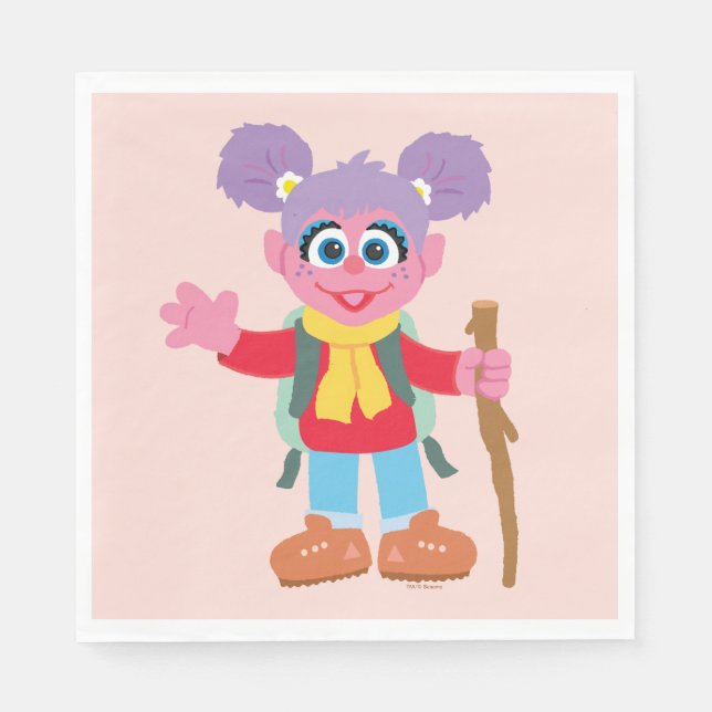 Guardanapo De Papel Abby Cadabby Hiking (Frente)