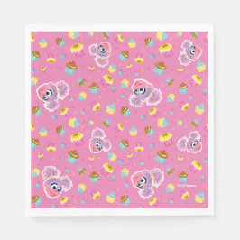 Guardanapo De Papel Abby Cadabby - Padrão do Cupcake