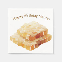 Guardanapo De Papel Abelhas Coquetéis Napkins