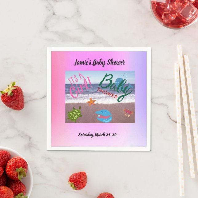 Guardanapo De Papel Abertura Para A Alegria: Celebração Do Chá Da Meni (Insitu)