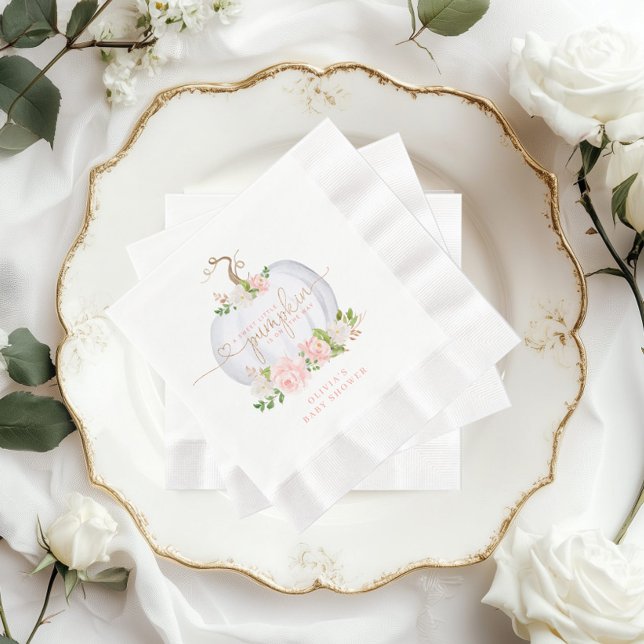 Guardanapo De Papel Abóbora-de-ouro rosa-claro (Criador carregado)