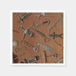 Guardanapo De Papel Abre-Garrafas Nápoles-Padrão