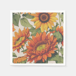 Guardanapo De Papel Abrigos de Dia das Bruxas ou de Ação de Graças