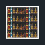 Guardanapo De Papel Abrir Bar<br><div class="desc">*Personalize com o seu texto e escolha da cor de fundo.</div>