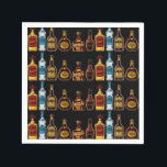 Guardanapo De Papel Abrir Bar<br><div class="desc">*Personalize com o seu texto e escolha da cor de fundo.</div>