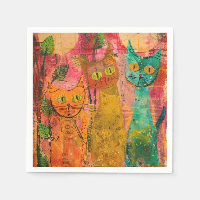 Guardanapo De Papel Abstrato (2) (Frente)