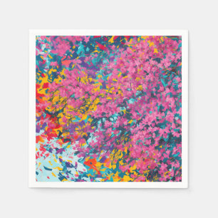 Guardanapo De Papel Abstrato Azalea Wildflower