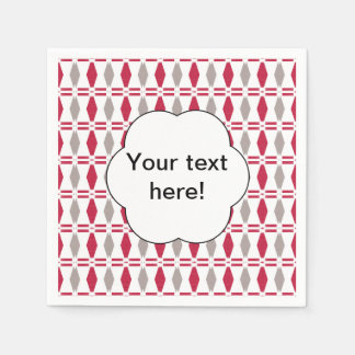 Guardanapo De Papel Abstrato de Napkin