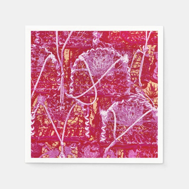 Guardanapo De Papel Abstrato de POTE de de de CRAB (Frente)