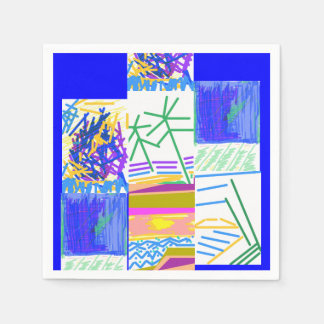 Guardanapo De Papel Abstrato festiva