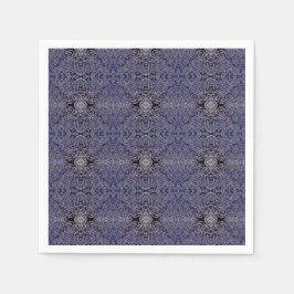 Guardanapo De Papel Abstrato Jungle-Blue