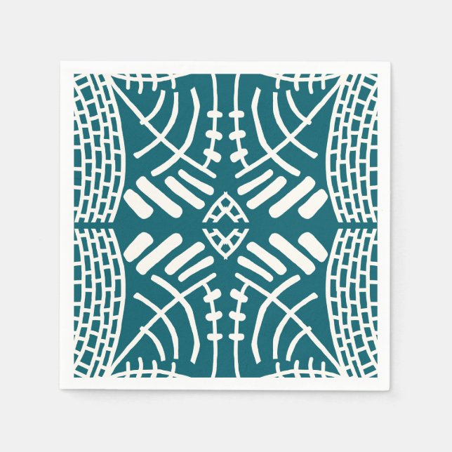 Guardanapo De Papel abstrato moderno (Frente)