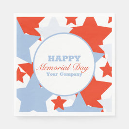 Guardanapo De Papel Abstrato Stars Memorial Day