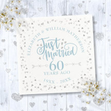 Acabados de Casar 60º Aniversário de Casamento