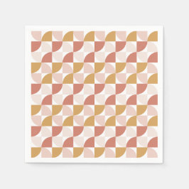 Guardanapo De Papel Acalmando padrão ondulado Napkins