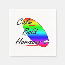 Guardanapo De Papel Acalme horizontes ousados surfando