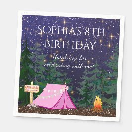 Guardanapo De Papel Acampamento de Luz