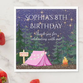 Guardanapo De Papel Acampamento de Luz