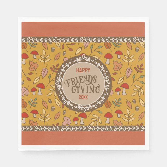 Guardanapo De Papel Ação de Amizade (Frente)